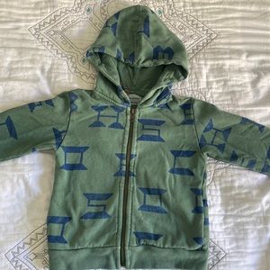 BOBO CHOSES All Over Zipped Hoodie 4-5years